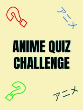 Anime Quiz Challenge cover art