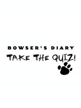 Bowser's Diary: Take the Quiz! cover image