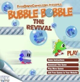 Bubble Bobble The Revival cover image