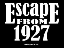 Escape from 1927 cover image