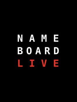 Name Board Live cover image