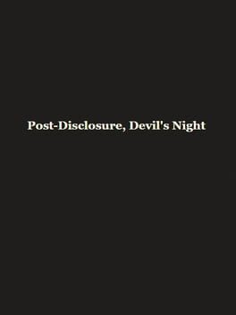Post-Disclosure, Devil's Night cover image