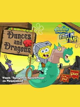 SpongeBob SquarePants: Lost In Time - Dunces and Dragons cover art
