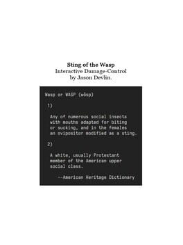 Sting of the Wasp cover image