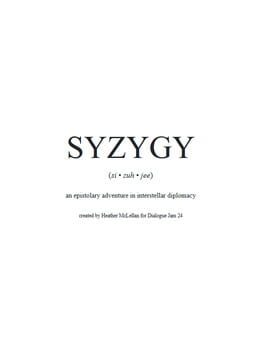 Syzygy cover image