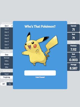 Who's That Pokémon? cover image