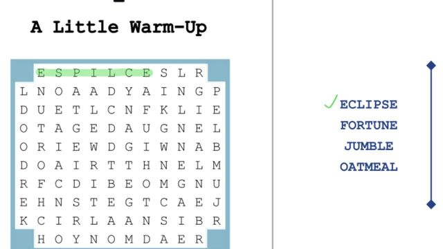 12 Word Searches Screenshot