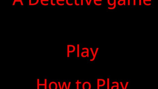 A Detective Game Screenshot