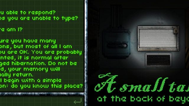 A Small Talk at the Back of Beyond Screenshot