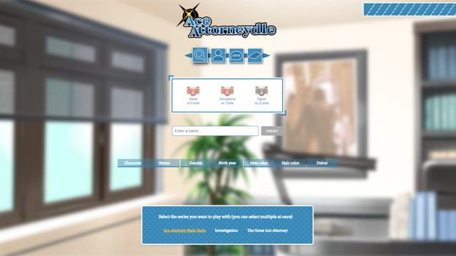 Ace Attorneydle Screenshot
