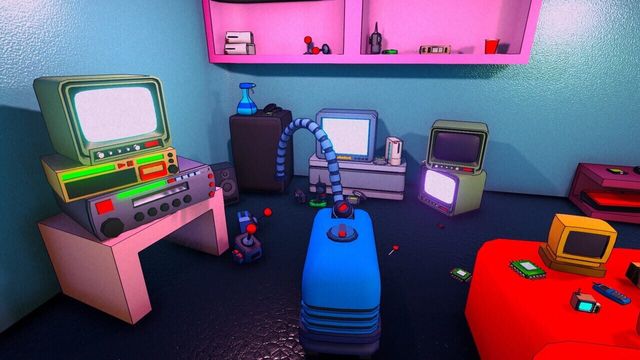 ACUVAC: A Suck And Blow Adventure Screenshot