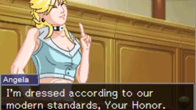 Angela Light: Ace Attorney Screenshot