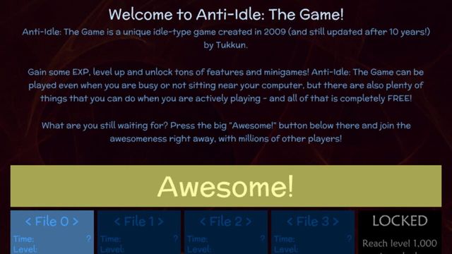 Anti-Idle: The Game Screenshot