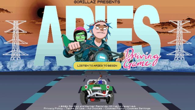 Aries Driving Game Screenshot