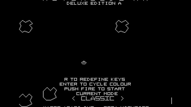 Asteroids RX Screenshot