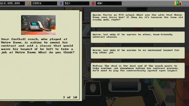 Athletic Director Simulator 4000 screenshot 3