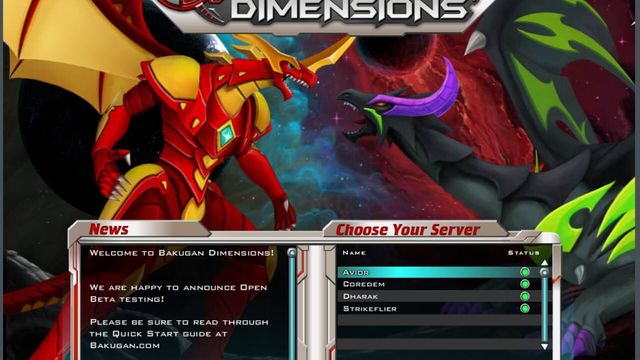 Bakugan Dimensions Screenshot