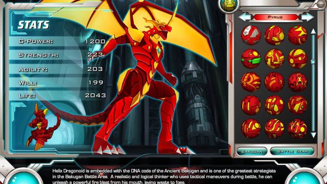 Bakugan Dimensions Screenshot