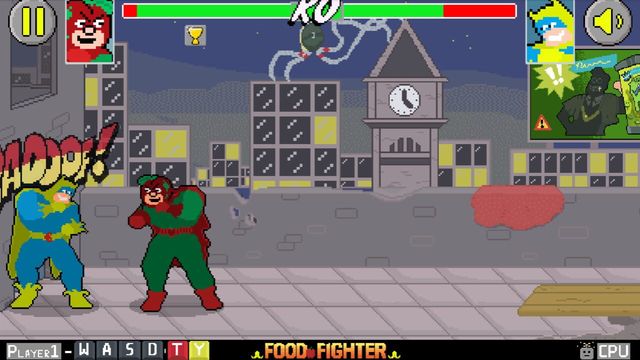 Bananaman: Food Fighter Screenshot