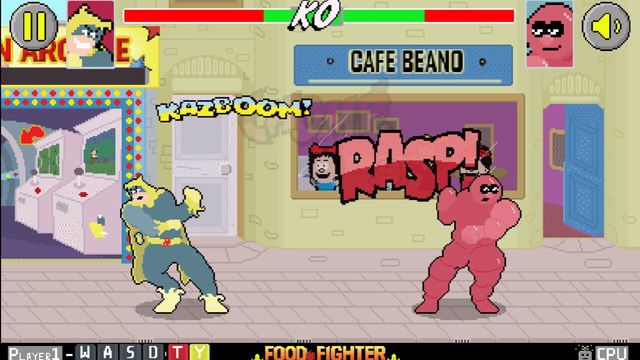 Bananaman: Food Fighter Screenshot