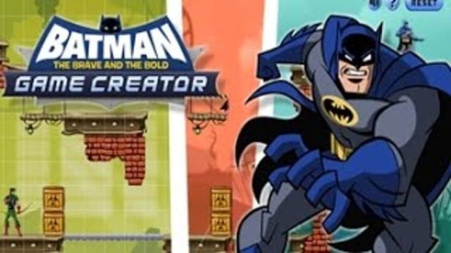 Batman: The Brave and the Bold Game Creator Screenshot