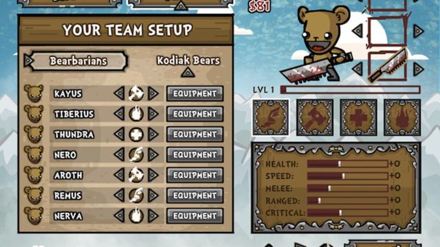 Bearbarians Screenshot