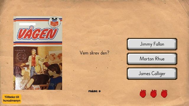 Biblioteksspel Screenshot