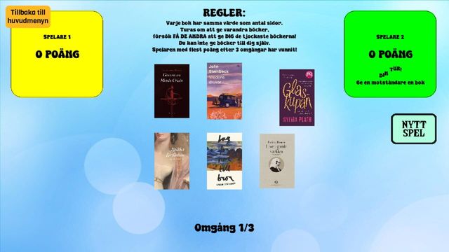 Biblioteksspel Screenshot