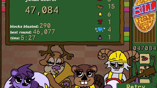 Bill Rambeard's Rad Bad Blasterball Screenshot