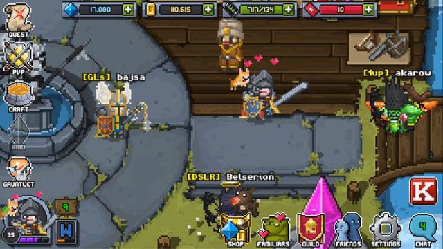 Bit Heroes Screenshot