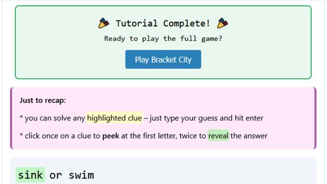 Bracket City Screenshot