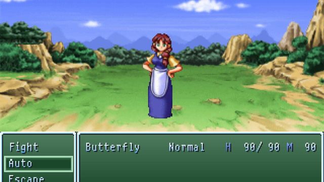 Butterfly's Big Knife Fight Screenshot