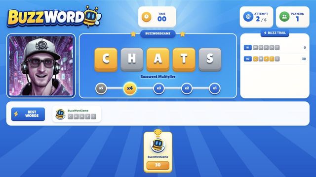 Buzzword screenshot 1