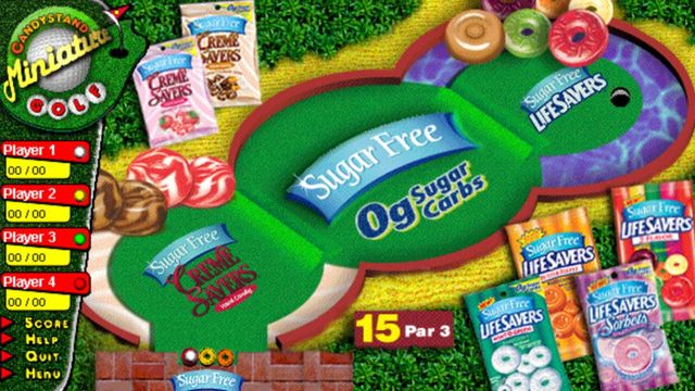 Candystand Miniature Golf Screenshot