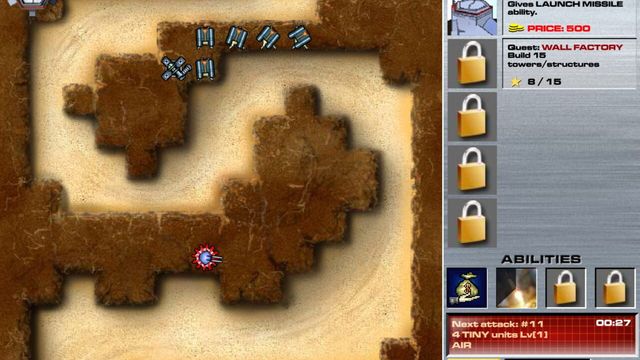 Canyon Defense Screenshot