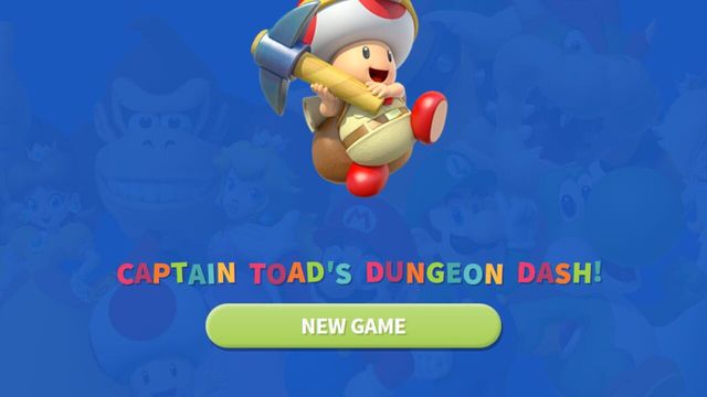 Captain Toad's Dungeon Dash! Screenshot