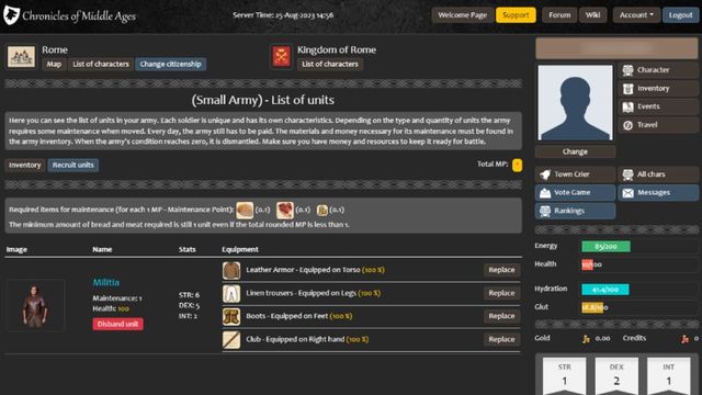 Chronicles of Middle Ages Screenshot