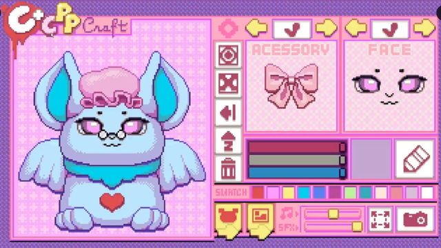 Creepy & Cute Pixel Plushy Craft Screenshot