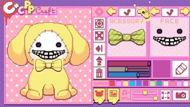 Creepy & Cute Pixel Plushy Craft Screenshot