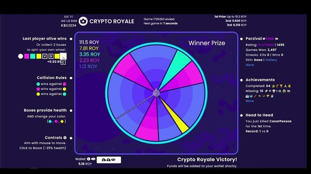 Crypto Royale Screenshot