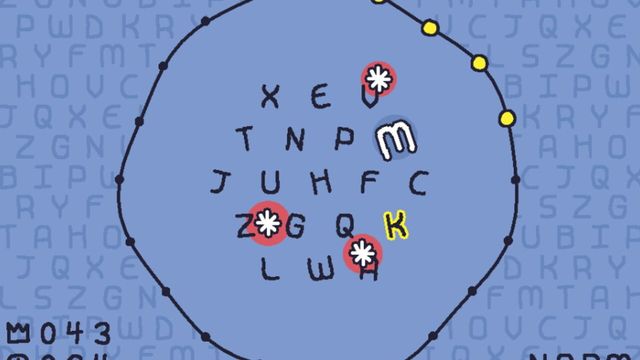 Daniel Linssen's Typing Challenge Screenshot