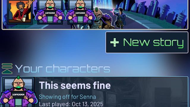 Data: Corruption Screenshot