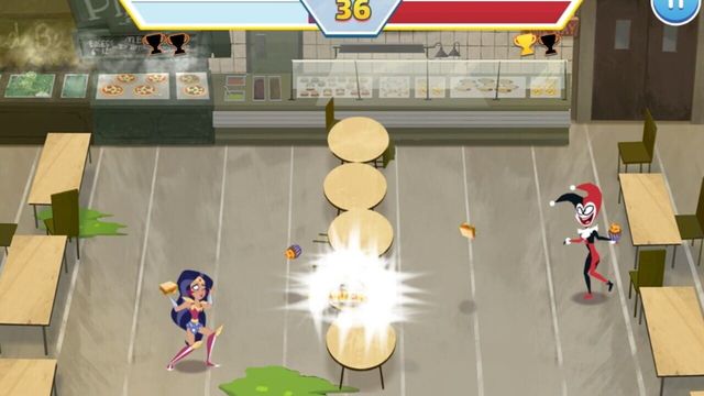 DC Super Hero Girls: Food Fight Screenshot