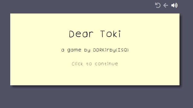 Dear Toki Screenshot