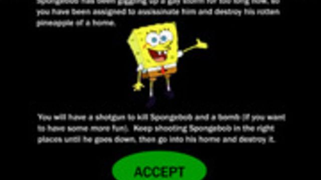 Destroy Spongebob Screenshot