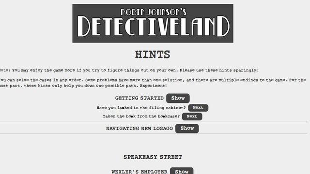 Detectiveland Screenshot