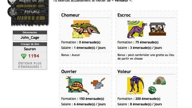 Dino Gaïa Screenshot