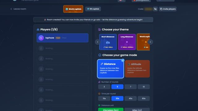 DistanceGuessr Screenshot