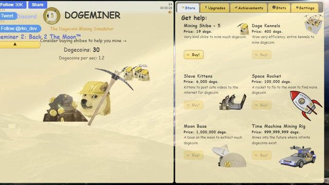 Dogeminer Screenshot