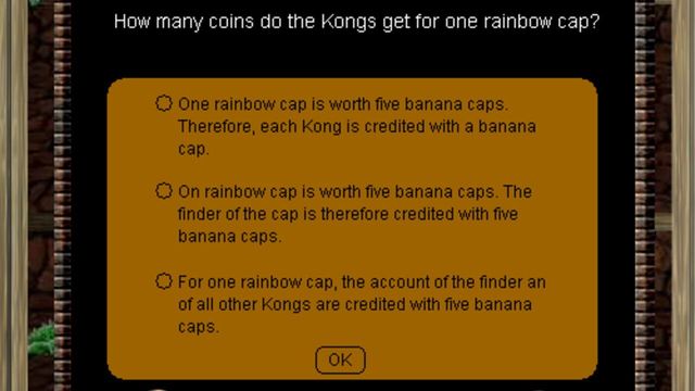 Donkey Kong 64 Lore Quiz Screenshot